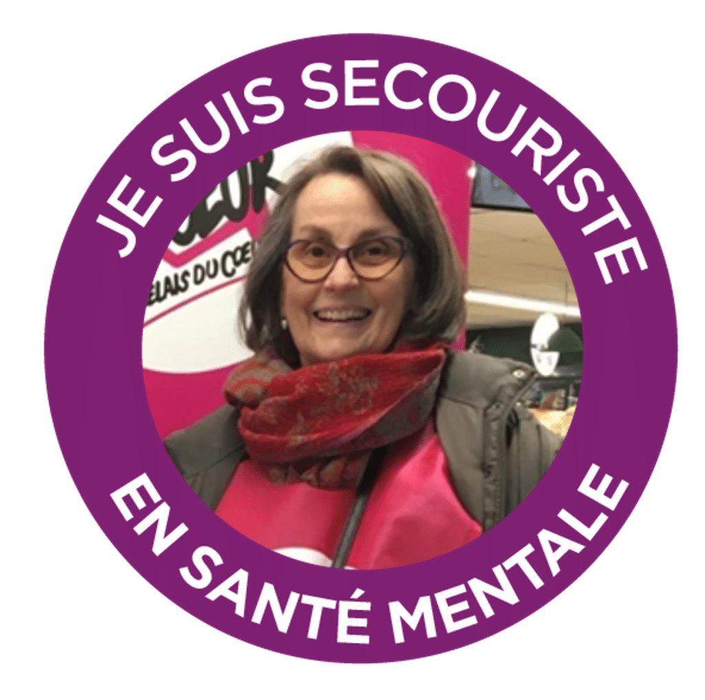 Catherine Dard, secouriste en santé mentale