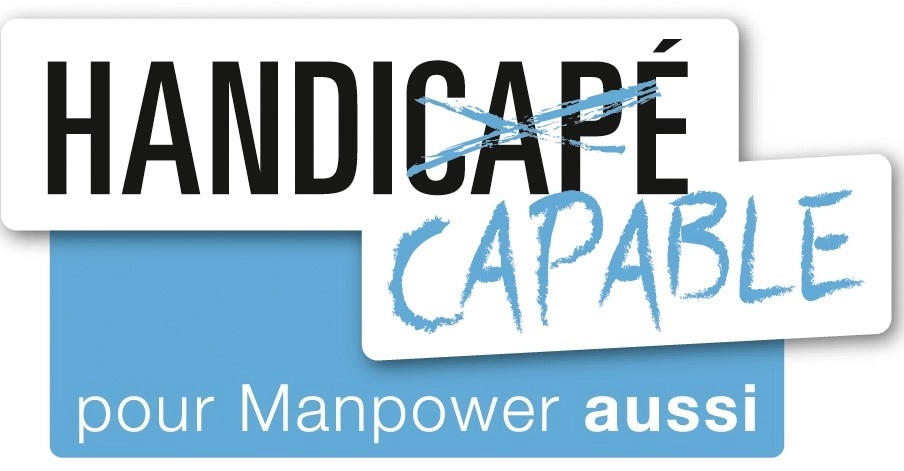 Logo HandiCapable pour Manpower